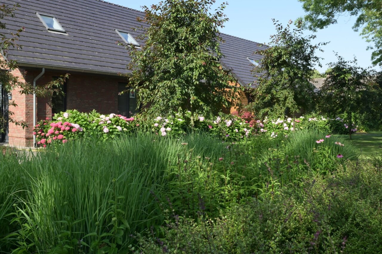 Landelijke tuin met weelderige borders, foto 10